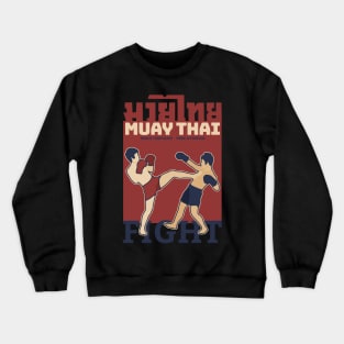 Vintage Muay Thai Crewneck Sweatshirt